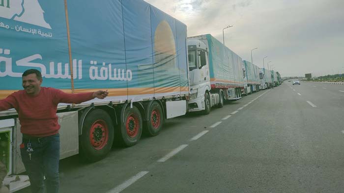 Jalan Panjang Bantuan Kemanusiaan Untuk Palestina Menembus Gerbang Rafah