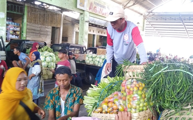 Sejumlah Sayuran di Pasar Sewukan Kabupaten Magelang Mengalami Kenaikan Harga
