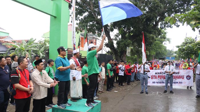 Kemenag Brebes Memeriahkan Hari Amal Bakti ke-78 dengan Lomba KOMB Street Parade dan Konser 2024