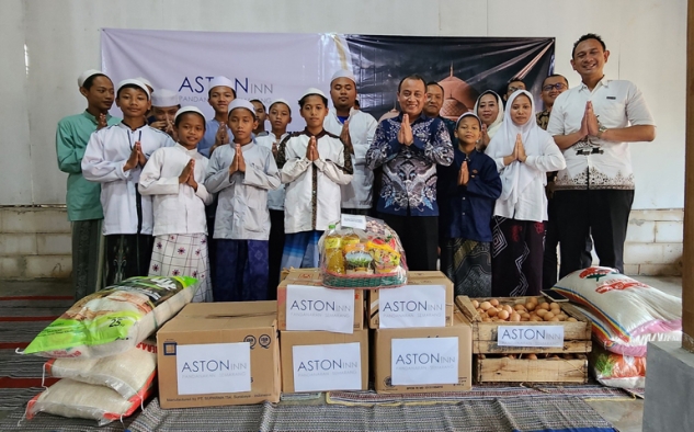 ASTON Inn Pandanaran Semarang Isi Ramadan dengan Berbagi ke Sejumlah Panti Asuhan 