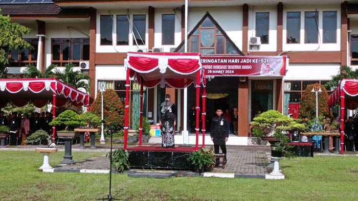 Upacara Sederhana, Makna Mendalam: Puncak Hari Jadi Kabupaten Demak ke-521