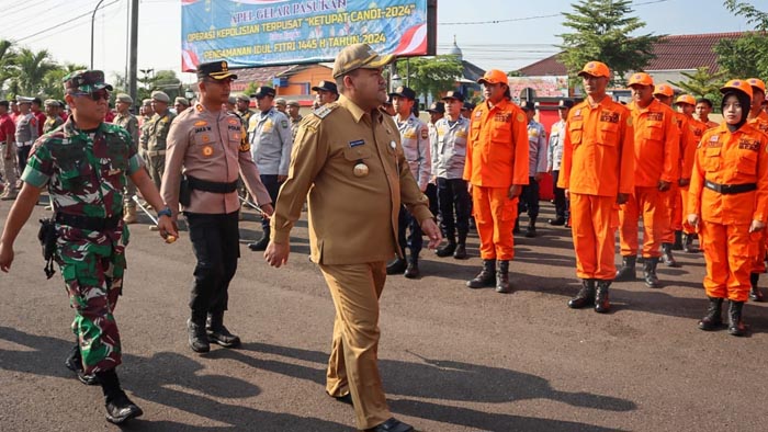 Ratusan Petugas Gabungan Siaga Amankan Lebaran Idul Fitri di Blora