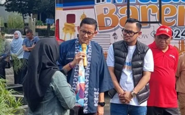 Sandiaga Uno Lepas 500 Peserta Musik Gratis Kemenparekraf dan MS Glow