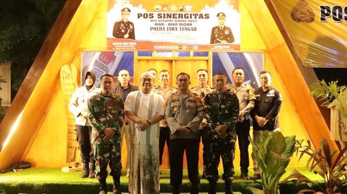 Pelaksanaan Salat Idulfitri dan Pengamanan Mudik Lancar di Blora