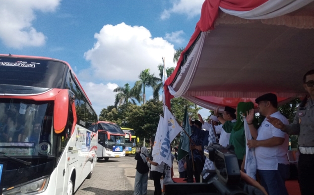 BPKH dan Lazismu Adakan "Balik Kerja" Diikuti 900 Pemudik 