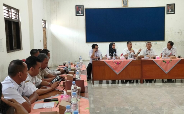 Dinpermasdes dan Bakesbangpol Purbalingga Adakan Rakor Terkait Pelaksanaan Gebrak Gotong Royong