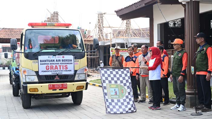 Pemkab Kebumen Siapkan 1000 Tangki Air Bersih untuk Atasi Kekeringan