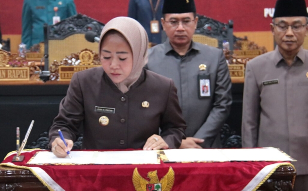 Bupati Tiwi Targetkan Perubahan APBD Purbalingga Naik 1,24 Persen 