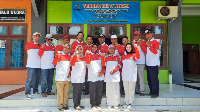 KORMI Blora Gelar Senam Kesegaran Jasmani Bersama Bupati untuk Meriahkan HUT ke-79 RI