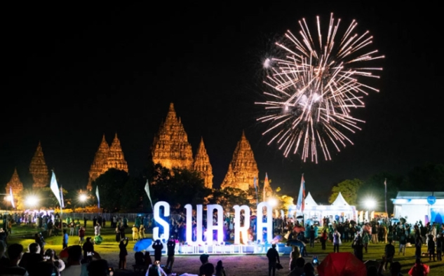 Perayaan Tahun Baru di Candi Prambanan Jadi Salah Satu TOP New Year’s Eve 