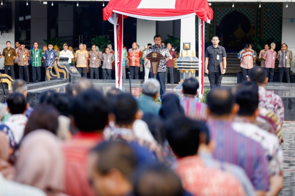 Ahmad Luthfi di Halal Bihalal ASN: "Jabatan Itu Amanah, Bukan untuk Diperjualbelikan"