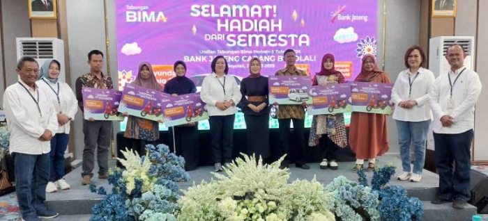 Nasabah Bank Jateng Boyolali Menangkan Mobil Wuling Air EV dalam Undian Tabungan Bima