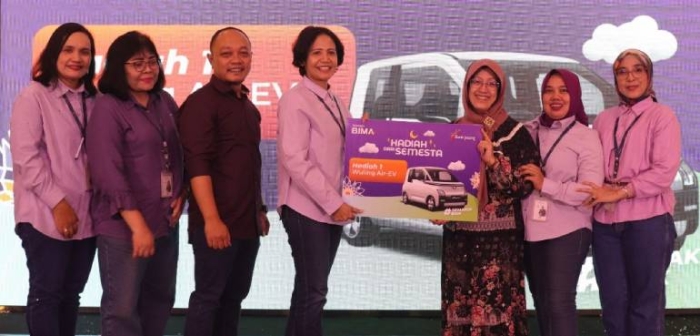 Nasabah Asal Tawangsari Sukoharjo Raih Hadiah Mobil dari Undian Tabungan Bima Bank Jateng
