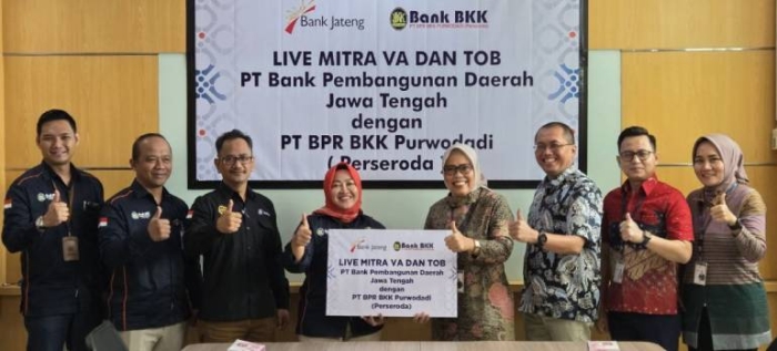 Bank Jateng Perkuat Digitalisasi Perbankan Daerah melalui Implementasi VA-TOB bersama BPR BKK Purwodadi