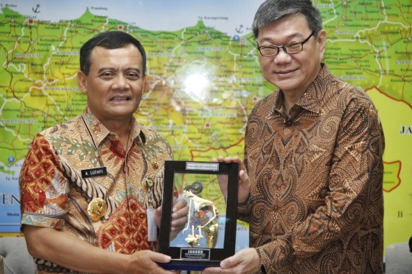 Bertemu Dubes Singapura, Ahmad Luthfi Bahas Pengembangan Pelabuhan di Jawa Tengah