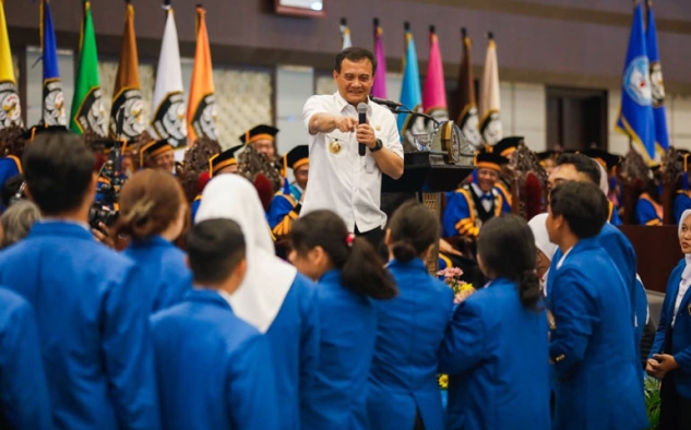 Gubernur Luthfi Ingin Mahasiswa Beri Kontribusi Nyata dalam Pembangunan