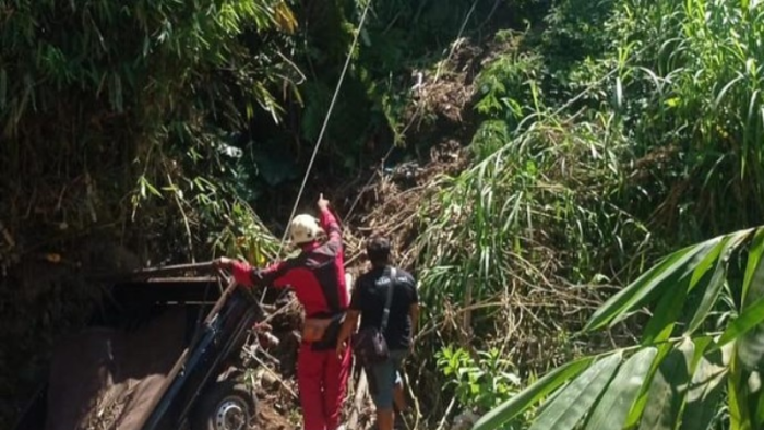 Pikap Pengangkut Pesepeda Terperosok ke Jurang di Lereng Merapi, 5 Orang Luka-Luka