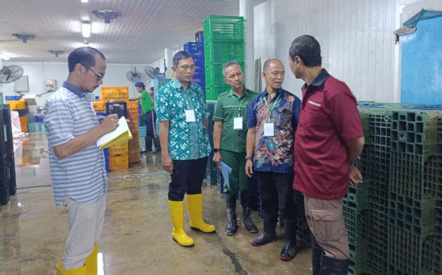 Dispeterikan Magelang Pastikan Standar Higienis dan Sanitasi di Perusahaan Produk Hewan