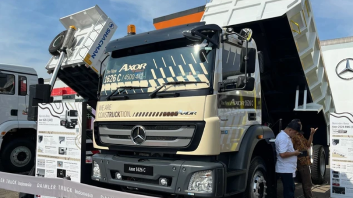 Mercedes-Benz Axor 1626 C Meluncur di Indonesia, Lebih Bertenaga dan Efisien