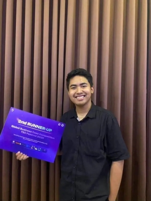 Farrelindra Nadhif, Mahasiswa UNAIR Teknik Industri yang Berprestasi di Kompetisi Bisnis 