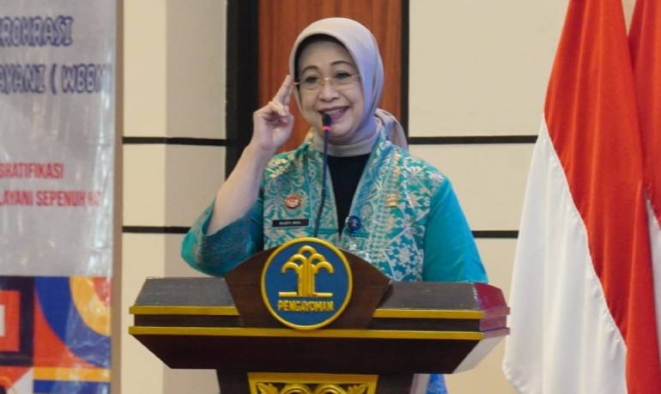 Kuatkan Integritas ASN, Kemenkum Jateng Terima Pengarahan Kepala BPSDM Hukum