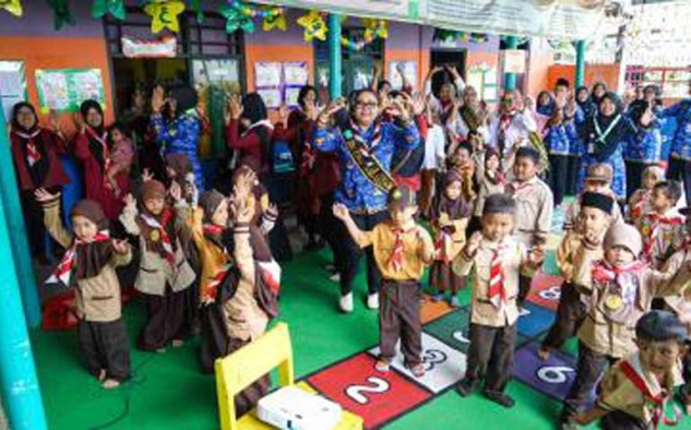 Bupati Gunungkidul Lakukan Monitoring KBM di Tingkat Transisi TK ke SD