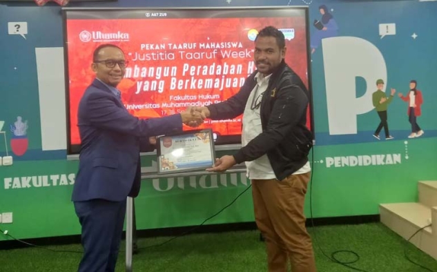 Pekan Taaruf FH UHAMKA Diisi Pemateri dari Kemenkum dan DPD RI