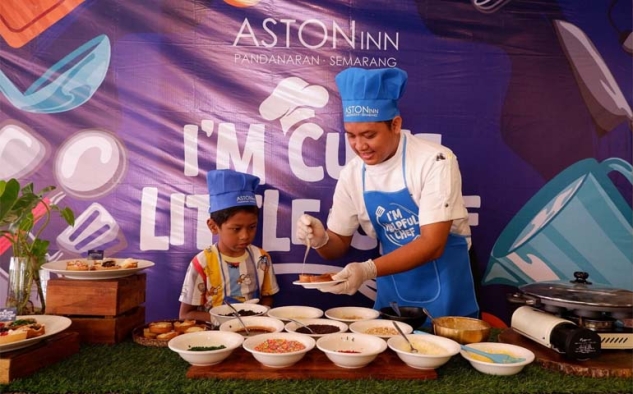 Aston Inn Pandanaran Semarang Kembali Hadirkan Program Chef Cilik
