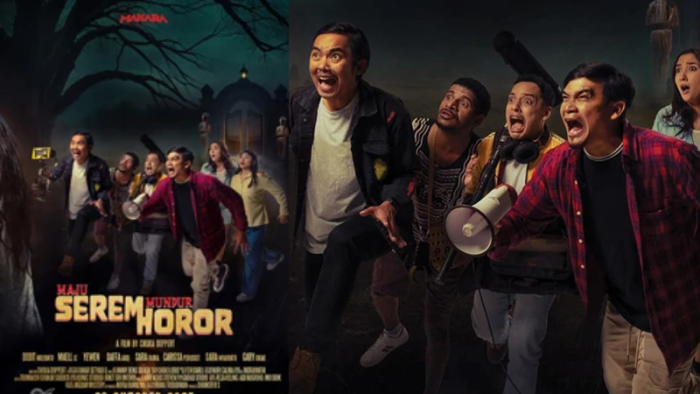SINOPSIS Maju Serem Mundur Horor, Film Horor-Komedi Indonesia Siap Tayang 23 Oktober 2025