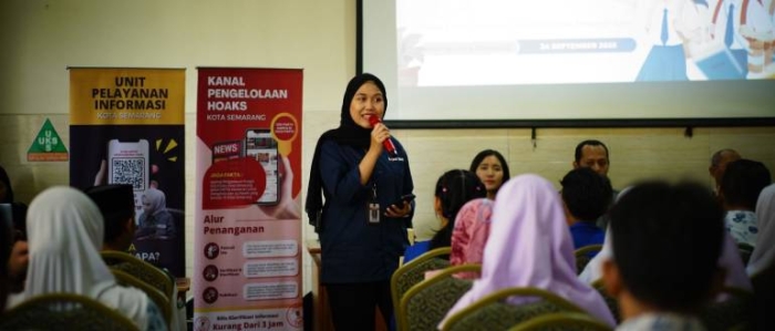 Tekan Prank Call 112, Pemkot Semarang Gelar Lapor Semarang Goes to School