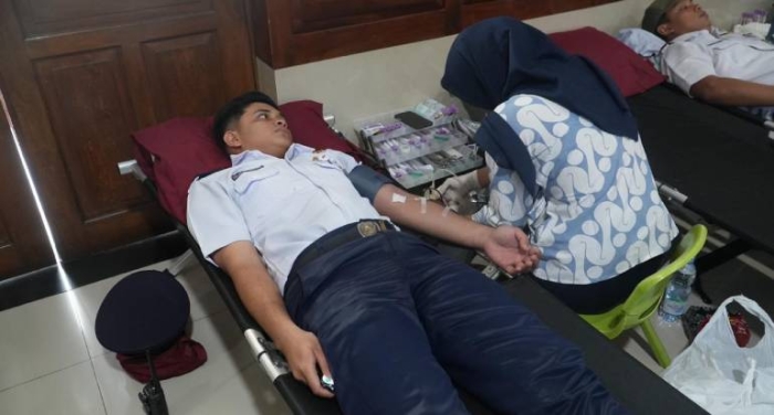 Meriahkan HUT ke-80 Tahun, KAI Daop 4 Semarang Gelar Donor Darah Serentak di Tiga Stasiun