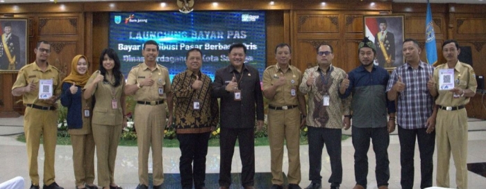 Pemkot Salatiga Luncurkan BayarPas, Bank Jateng Bantu Digitalisasi Pembayaran Retribusi Pasar