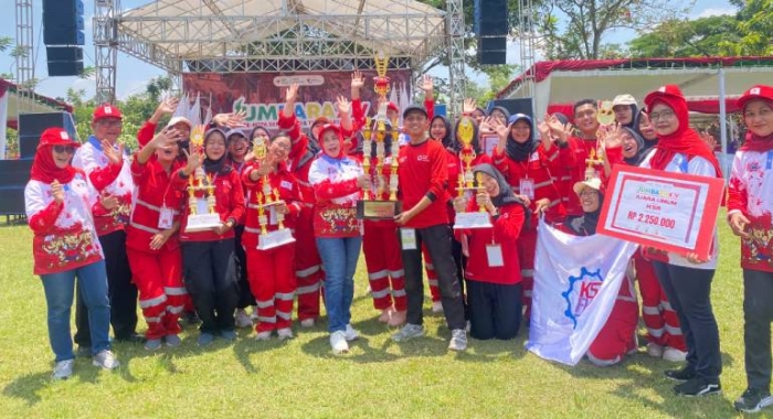 KSR FKM Undip Raih Juara Umum Temu Karya PMI