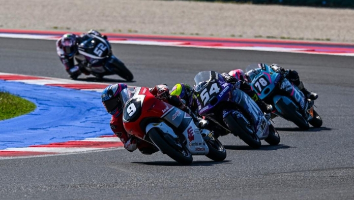 Pebalap Astra Honda Melesat Kencang Tembus 5 Besar di JuniorGP San Marino