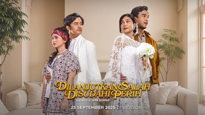 Review Dilanjutkan Salah Disudahi Perih: Perceraian, Dilema Cinta, dan Humor yang Menghibur