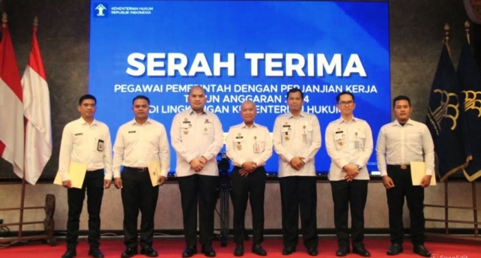 Kemenkum Jateng Terima 29 P3K