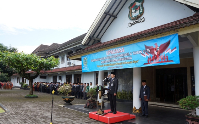 Pemkab Banjarnegara Adakan Peringatan Hari Kesaktian Pancasila 2025