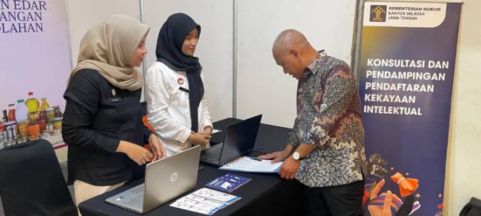 Kemenkum Jateng Support Pelaku Usaha F&B Melalui Perlindungan KI di PARANI Festival 2025