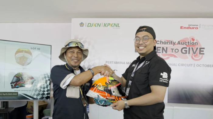 KPKNL Mataram Raup Rp63 Juta dari Lelang Merchandise Eksklusif MotoGP Mandalika 2025