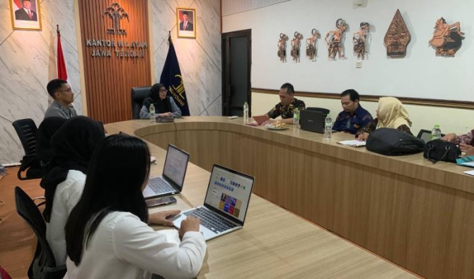 Kemenkum Jateng Bahas Perubahan Perbup Banjarnegara tentang Pendelegasian Wewenang Pelayanan Perizinan