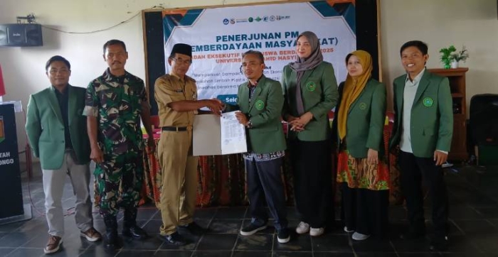 BEM Berdampak, 21 Mahasiswa Unwahas Gelar Pengabdian Masyarakat di Desa Kesongo