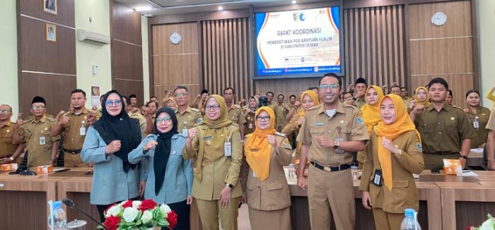 Percepat Pembentukan Posbankum, Kanwil Kemenkum Jateng Dampingi Desa di Demak