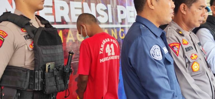 Seorang Buruh di Kota Magelang Diamankan Polisi karena Simpan Sabu 3 Gram