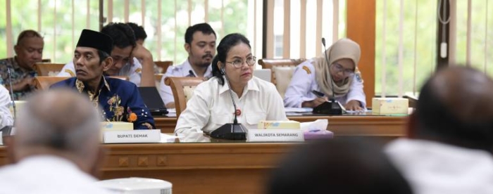 Rakor Dengan Gubernur, Agustina Berharap Penambahan Pompa dan Pengerukan Kolam Retensi
