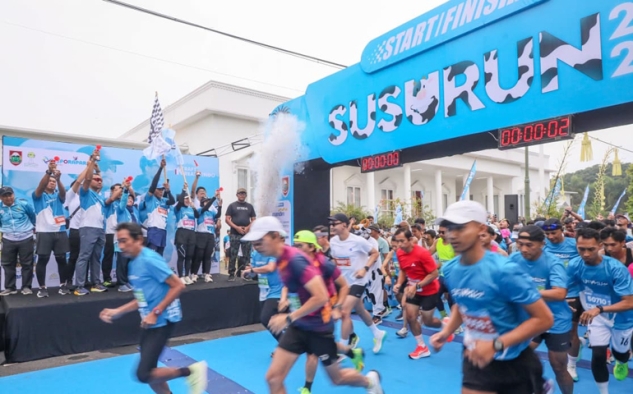 Gencarkan Konsumsi Susu Lokal, Ribuan Pelari Ikuti Susu Run Boyolali 2025 