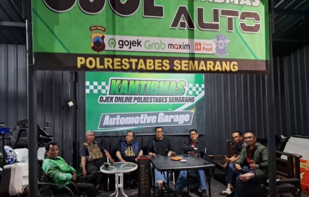 Satlantas Polrestabes Semarang Luncurkan “Ojol Auto Kamtibmas”