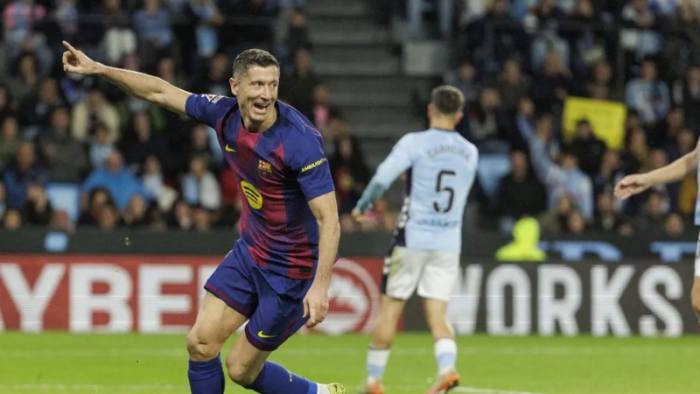 Lewandowski Hattrick! Barcelona Tumbangkan Celta Vigo 4-2 dan Tempel Ketat Real Madrid di Puncak Klasemen