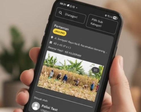 Kabag SDM Polrestabes Semarang Inisiasi Penambahan Fitur Ketahanan Pangan di Aplikasi PETUGAS LIBAS