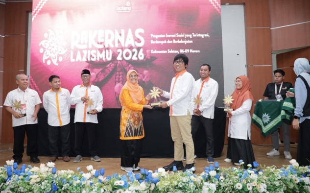 Di Rakernas 2026 Kalsel, Lazismu Jawa Tengah Raih Sejumlah Penghargaan Bergengsi 