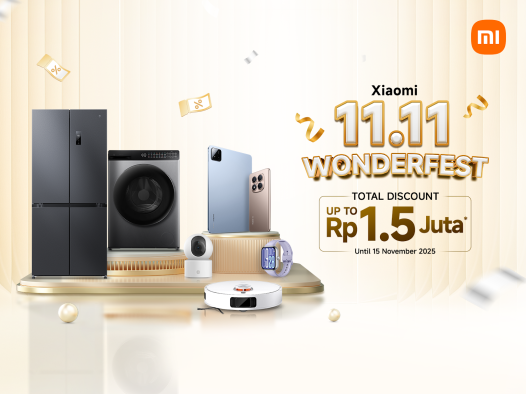 Xiaomi Hadirkan Promo Spesial Smartphone dan AIoT di “Xiaomi 11.11 Wonderfest” — Nikmati Pengalaman Belanja Seru dan Hidup Lebih Cerdas!